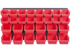 Nástěnná deska s organizéry na nářadí 80x40cm / KOR1