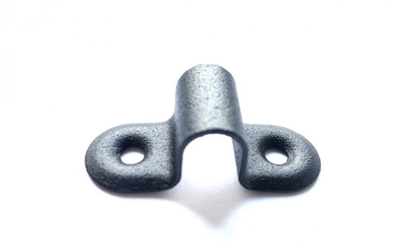 WO 50c Zástrč s kulatým jezdcem 50x50mm černý