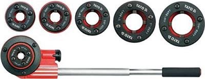 Sada račnových závitníků 3/8" 1/4" 1/2" 3/4" 1" 5/4"