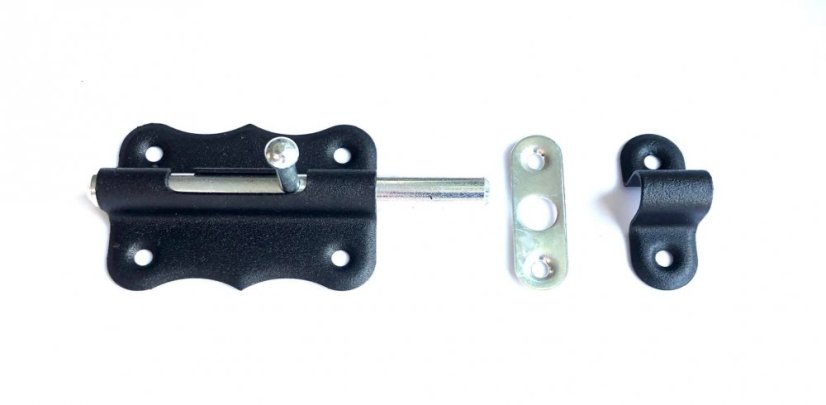 WO 70c Zástrč s kulatým jezdcem 70x50mm černý