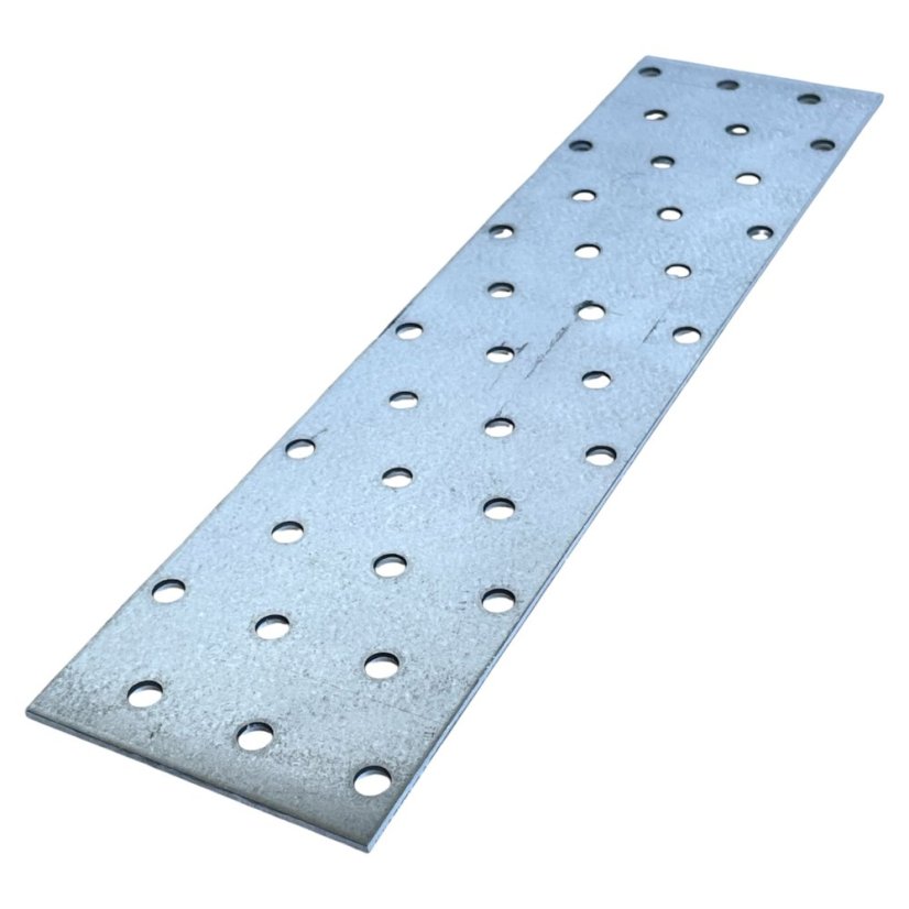 PP8 / PP11 Destička perforovaná 60x240x2mm tesařská spojka děrovaná pozinkovaná CE