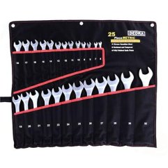 Sada očkových a plochých klíčů 6-32mm 25ks