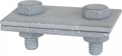 Podpěra vedení na střechy konektor 2xM8x20 55x35mm