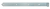 ZP 300/10 Zawias pasowy 300x30x3mm fi10