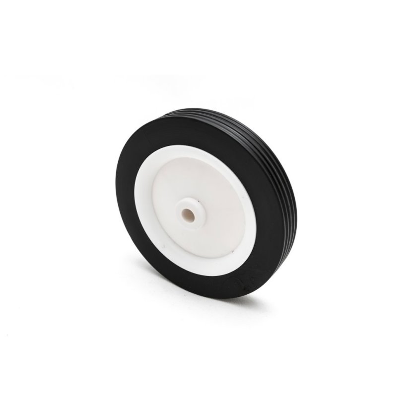 Kolečko pro vozík d105/10kg, kluzné ložisko, bílé