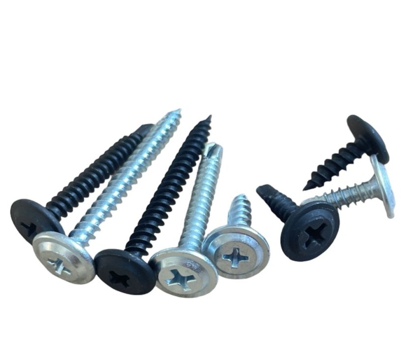 WSP Zinek 4,2x40 vrut samovrtný s rámovou hlavou a křížovou drážkou do plechu - 500ks