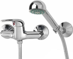 Vanová baterie se sprchovým setem chrom FIJI / FI-168.CH