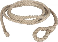 Jutové lano PROVAZ fi10 - 3m