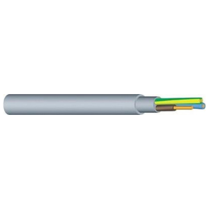 Staveništní kabel YDY s PVC izolací kulatý 450V/750V 2x2,5 - 100m