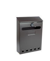 Poštovní schránka Hybryda antracit
