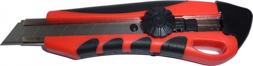 Nůž vysouvací lámací s kolečkem 18 mm