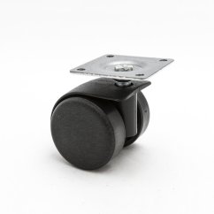 Kolečko otočné d40 s montážní deskou