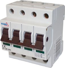 Vypínač izolační 63A - počet modulů 1