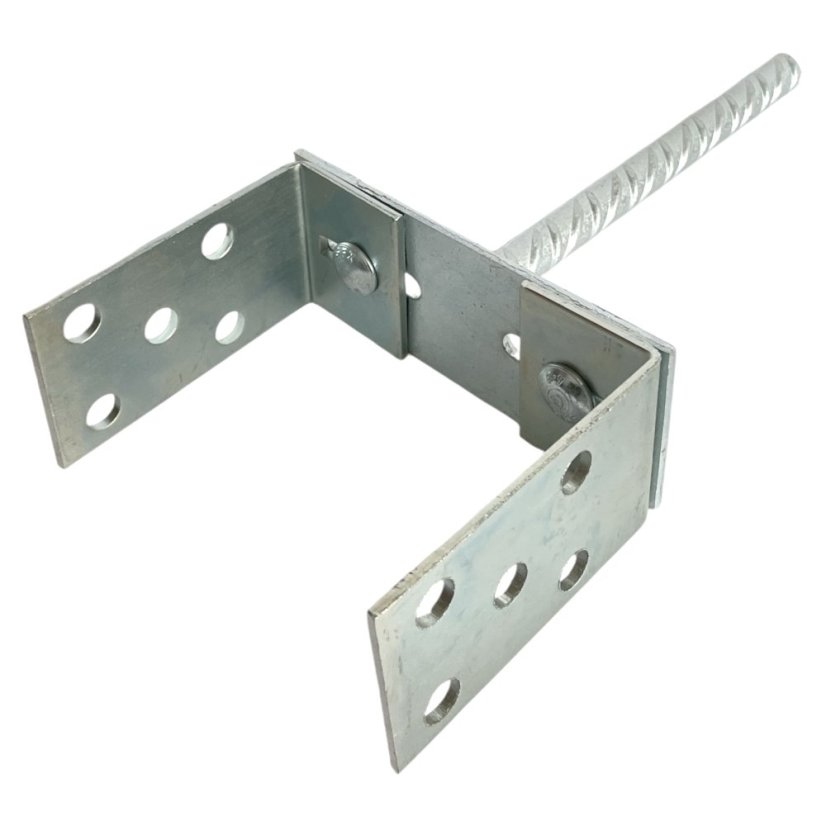 PS 20-160 Patka sloupku typu "U" stavitelná 20-160x100x310mm
