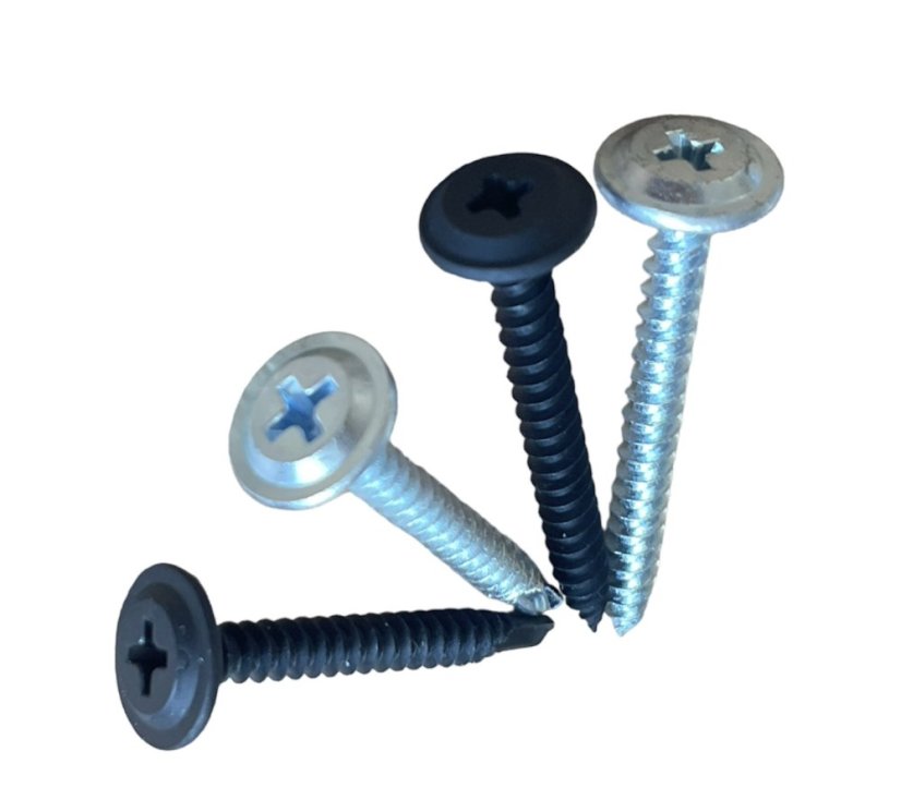 WSP Zinek 4,2x40 vrut samovrtný s rámovou hlavou a křížovou drážkou do plechu - 500ks