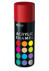 Akrylový email ve spreji - červená 400ml/RAL 3020