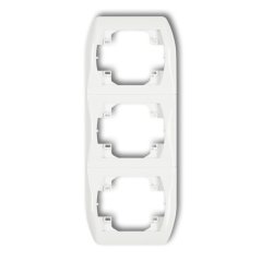 TREND-ramka potrójna PIONowa 8RV-3 ZLOT metal