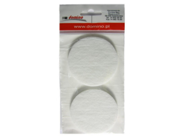 Filcová podložka d70 bílá - 2 ks