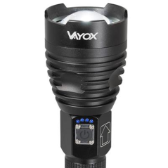 Latarka akumulatorowa taktyczna XHP90 LED 15W VA0075 VAYOX
