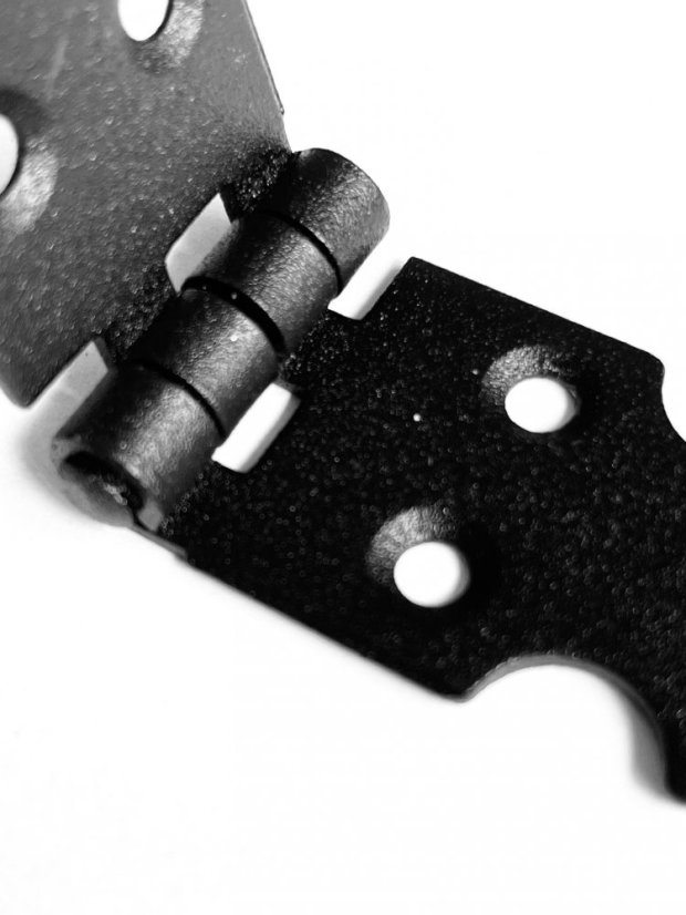 ZC 100 Závěs stavební ozdobný 100x25 mm černý