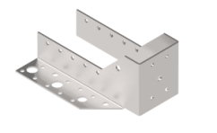 Trámová botka otevřená WB60-160 60x160x2.0mm