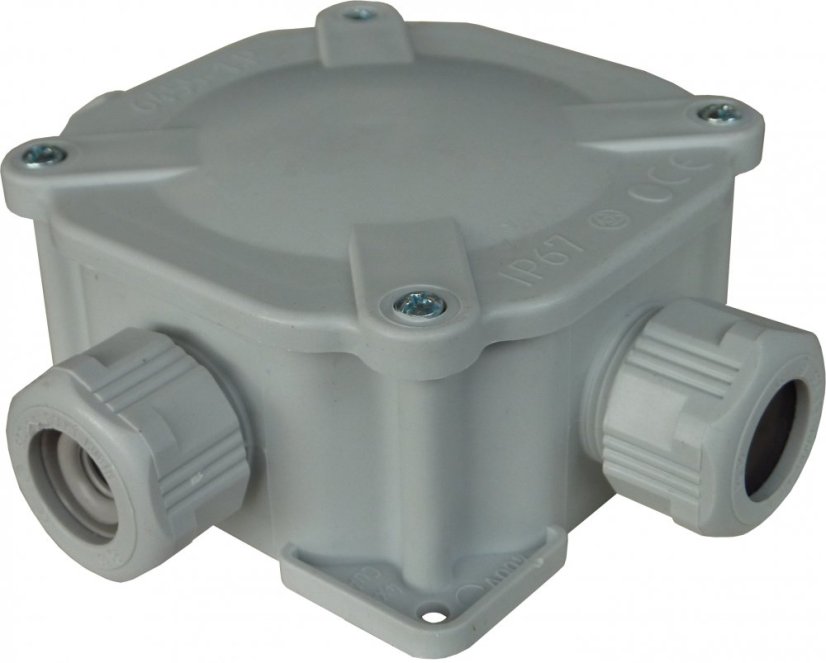 Přístrojová krabice pro povrchovou montáž hermetická 90x90 IP67