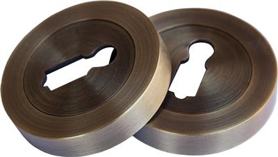 Štít na klíč - dveřní kování mosazné