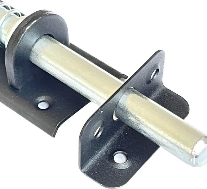 WSP 400c Zástrč pružinová s dřev. koncovkou 400x50mm černá