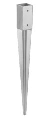 PSG 100/750 Podstawa słupa wbijana 101x750x2mm