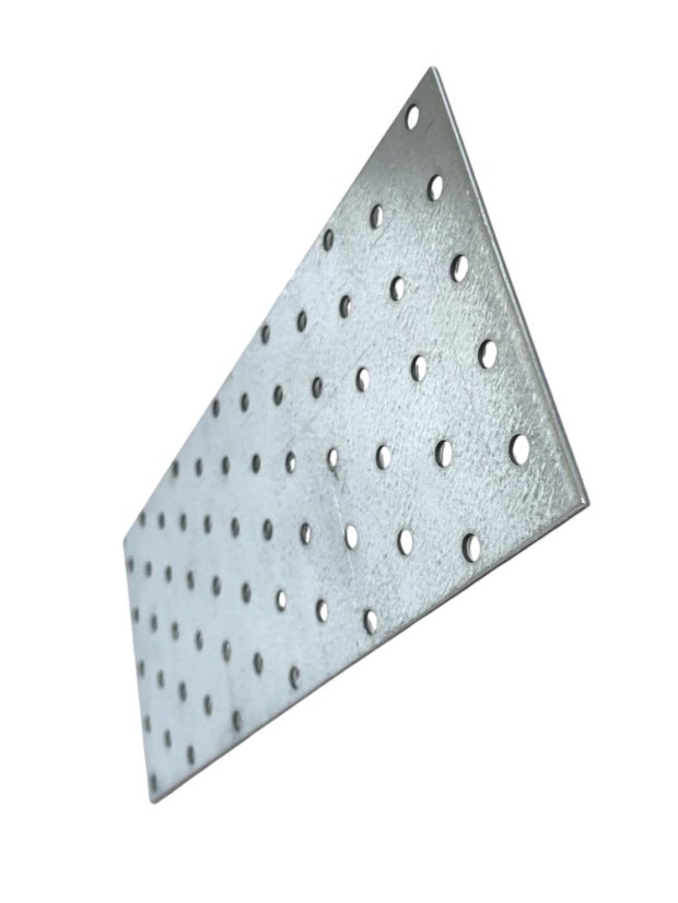 PP13 / PP24 Destička perforovaná 100x240x2mm tesařská spojka děrovaná pozinkovaná CE