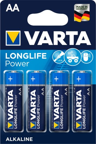 Baterie Alkalické LONGLIFE VARTA R06 AA - 4ks