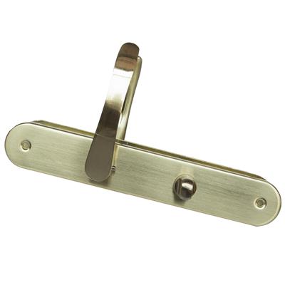 Záchodové dveřní kování zlaté 72mm