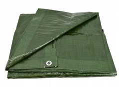 Zakrývací plachta zelená 12m x 18m 90 g