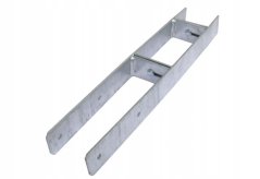 PSH 100-170 Podstawa słupa typu "H" regulowana 100-170x600x6,0
