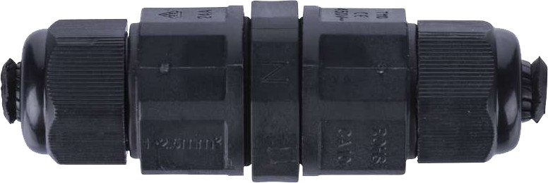 Spojka kabelová IP65 plastová 250V