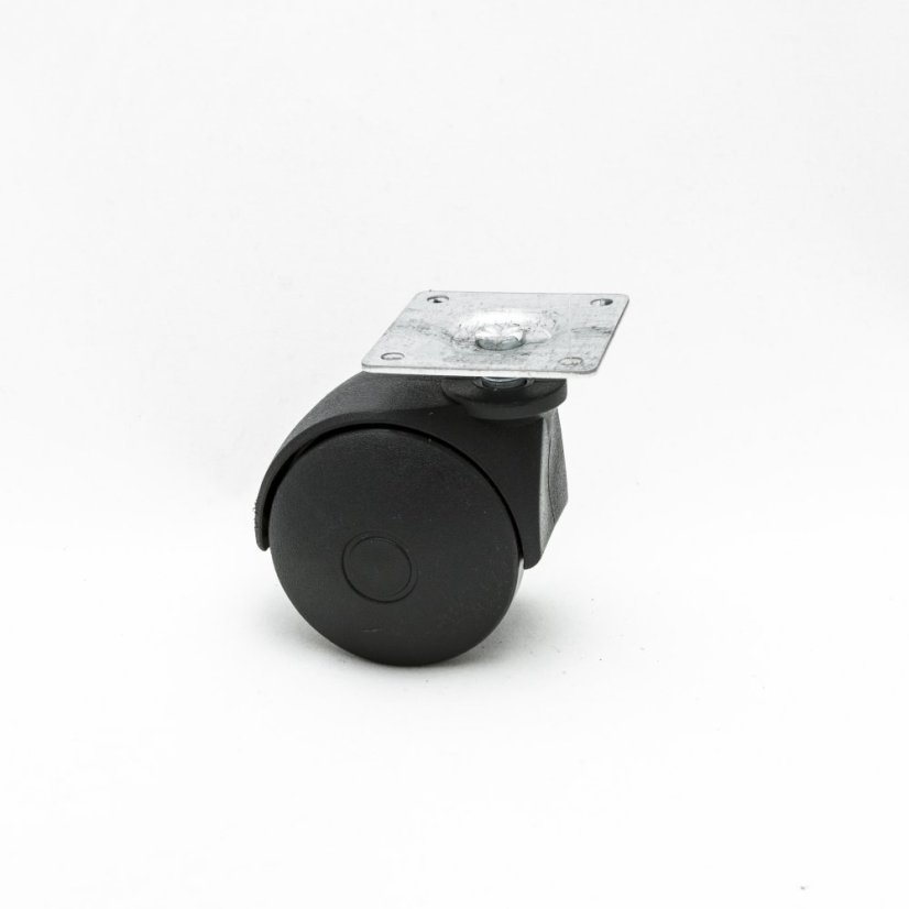 Kolečko otočné d50 s montážní deskou