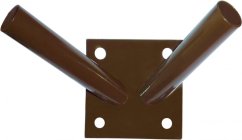 Držák na vlajky dvojitý