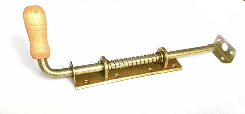 WSP 400 Zástrč pružinová s dřev. koncovkou 400x50mm