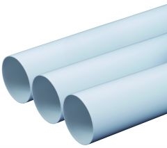 PVC Ventilační kruhové potrubí ⌀100 mm, 0,5 m