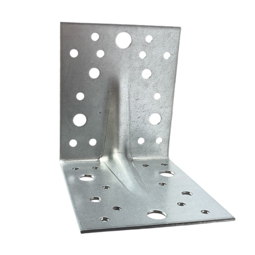 KP 2 Budowlany kątownik ciesielski z przetłoczeniem 105x105x90x2,5mm