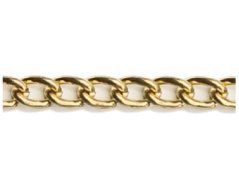 Łańcuch zegarkowy groumette 1,5mm złoty