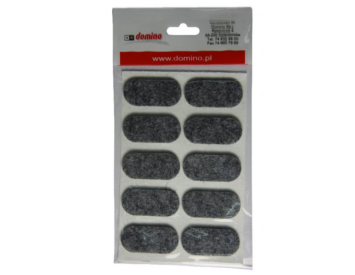 Filcová podložka 20x44 šedá - 10 ks