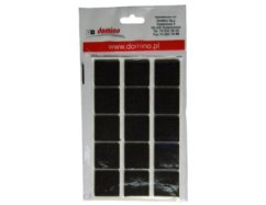 Filcová podložka 25x25 hnědá - 15 ks