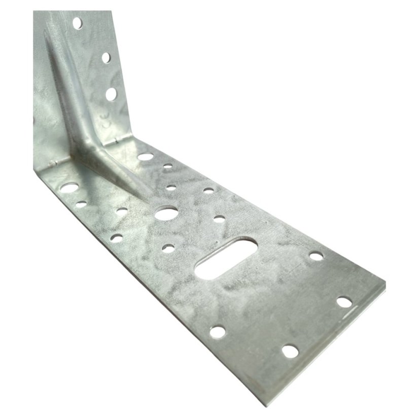 KP 15 Stavební Úhelník tesařský s prolisem 170x170x65x2,5mm