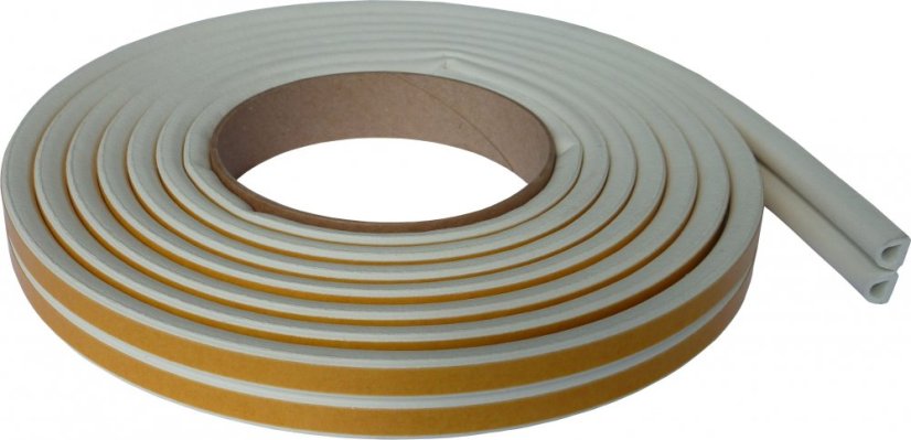 Těsnění profil D 12m hnědá