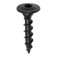 Dekorativní vrut do tesařského kování černý 8,0x40 - 10ks