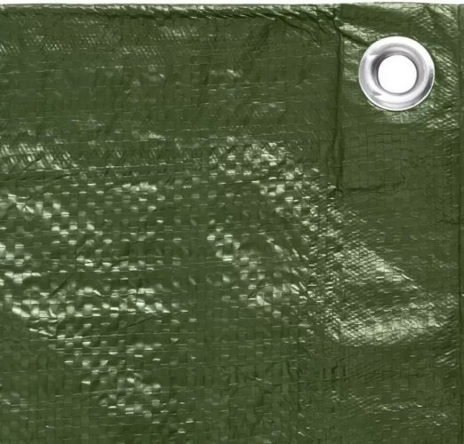 Zakrývací plachta zelená 3x5m 90g