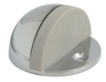 Zarážka dveří kulatá nikl