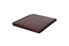 Zakrývací plachta hnědá extra silná 5x8m 200g/m2