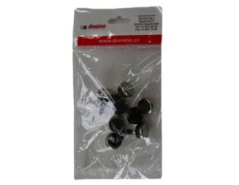 Skluz s čepem kovový  d30 - 8 ks